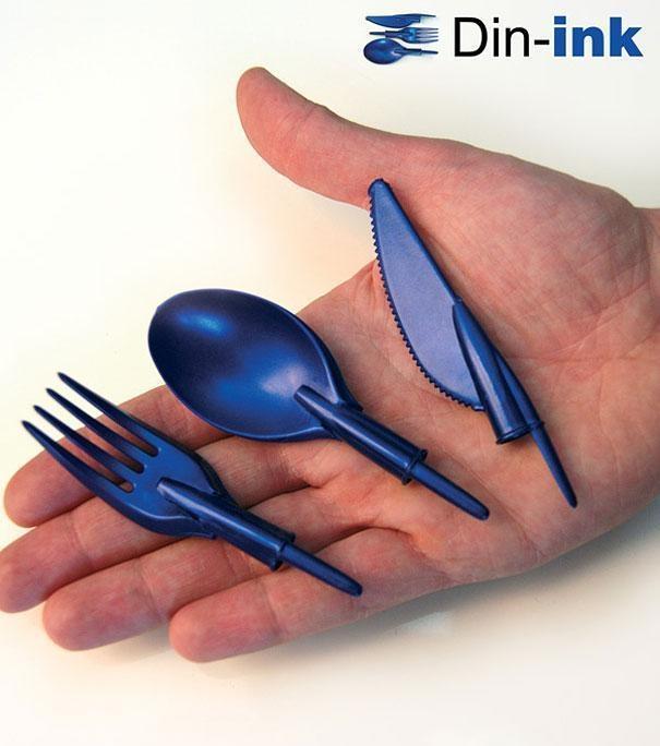 din-ink-pen-cap-eating-utensils