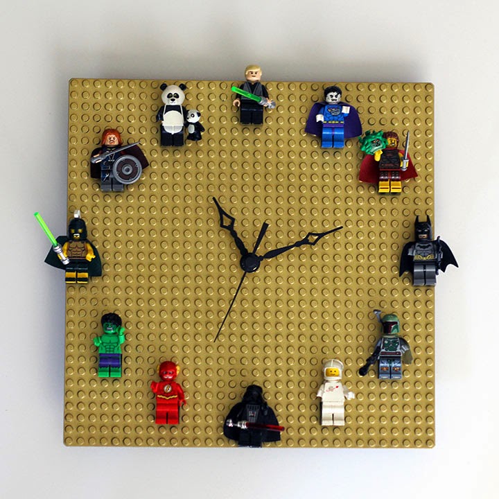 DIY-LEGO-Clock