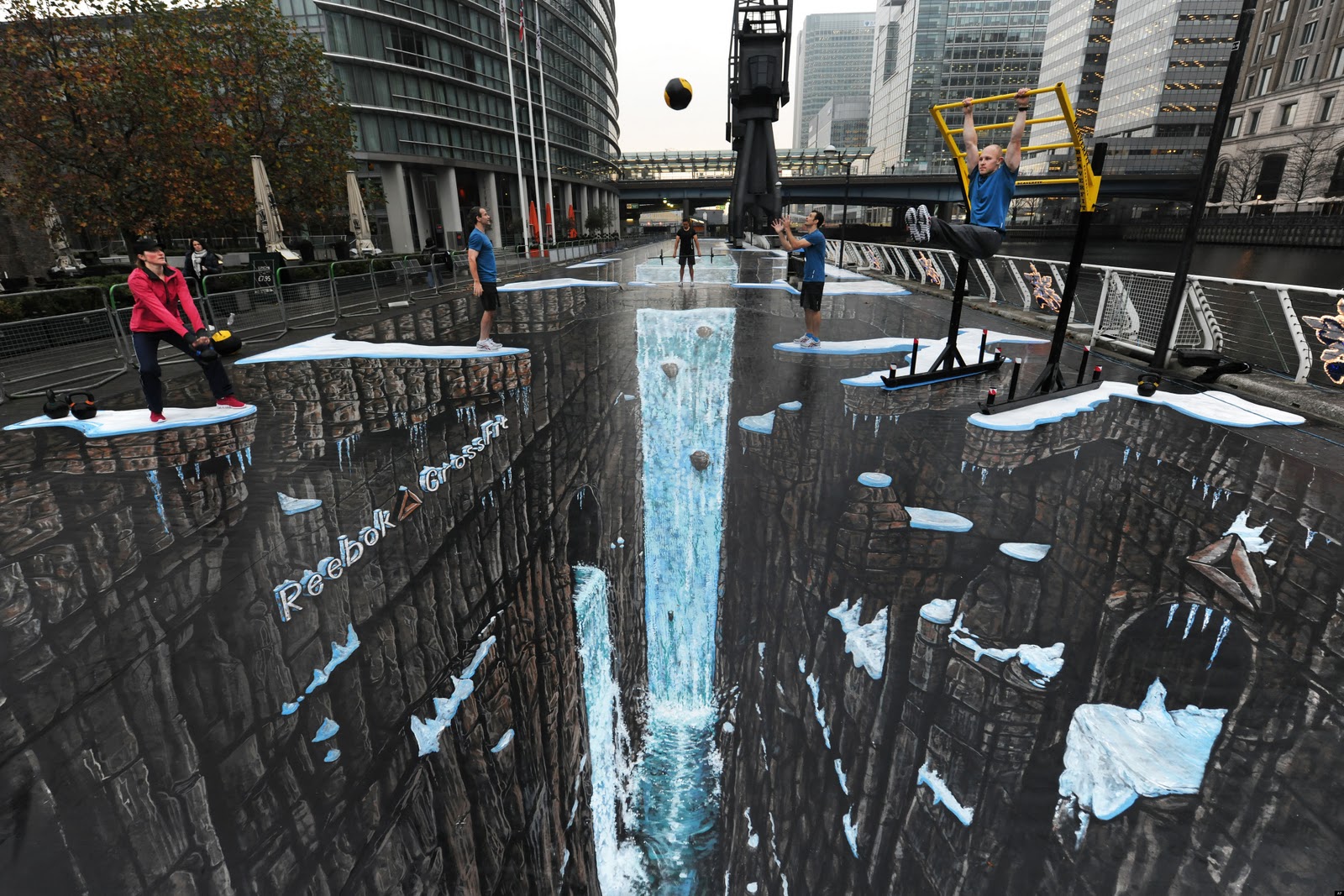 3D Street Mural world’s largest 3D painting