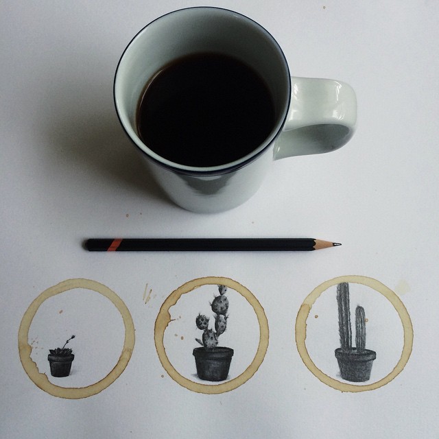 Pencil-Drawings-and-Coffee-Marks-151
