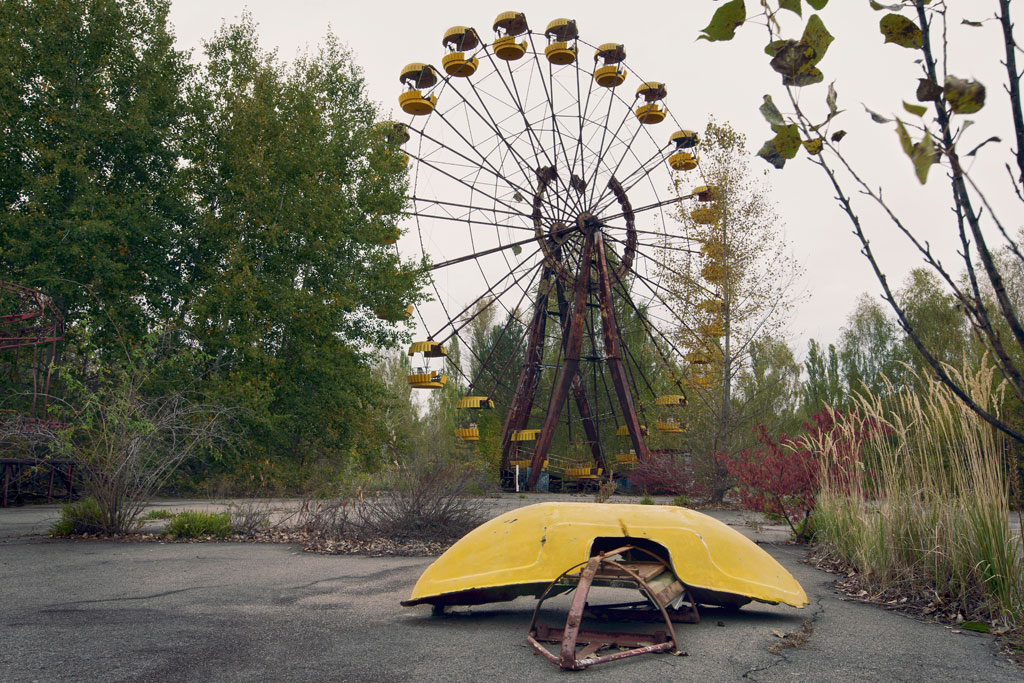 Nové fotografie Černobylu 29 let po havárii
