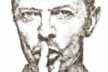David Foster - Detailní obrazy z hřebíků, David Bowie