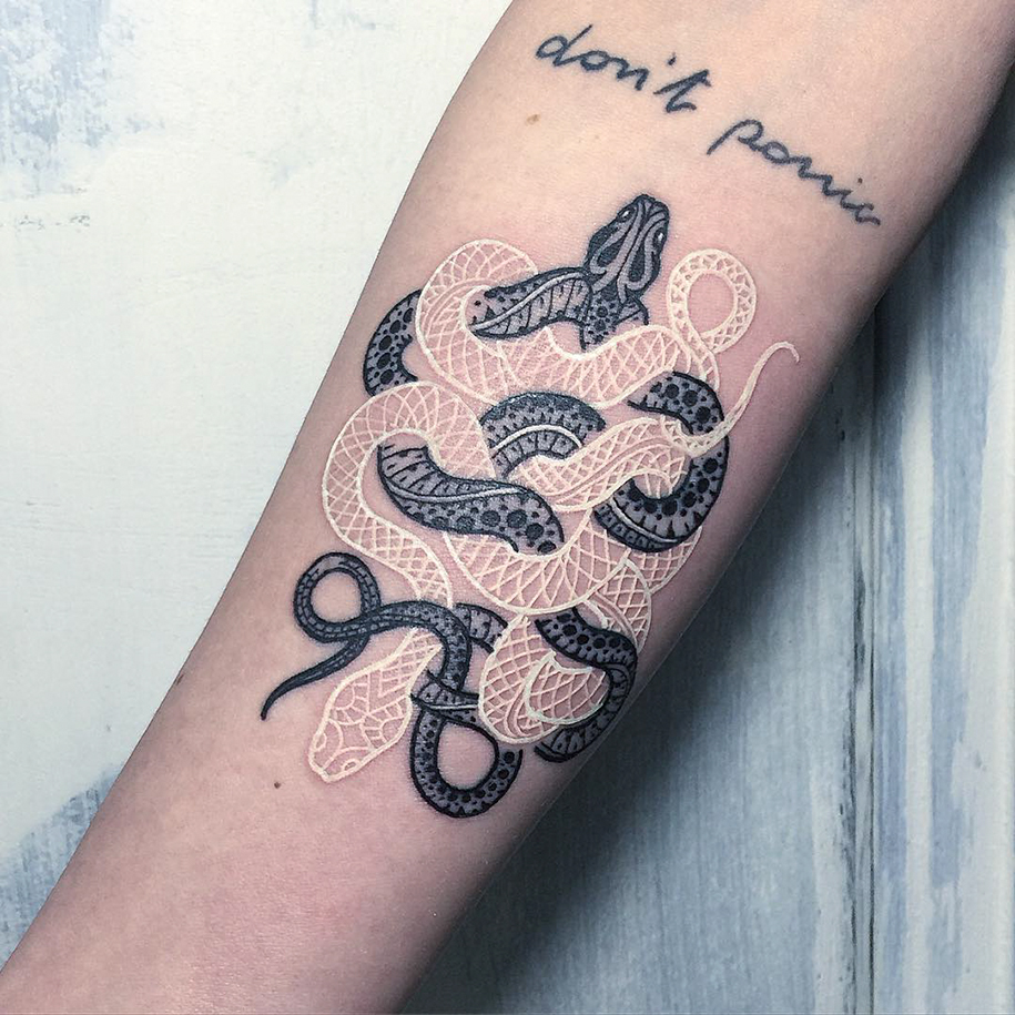 black-and-white-snake-tattoos-mirko-sata-18